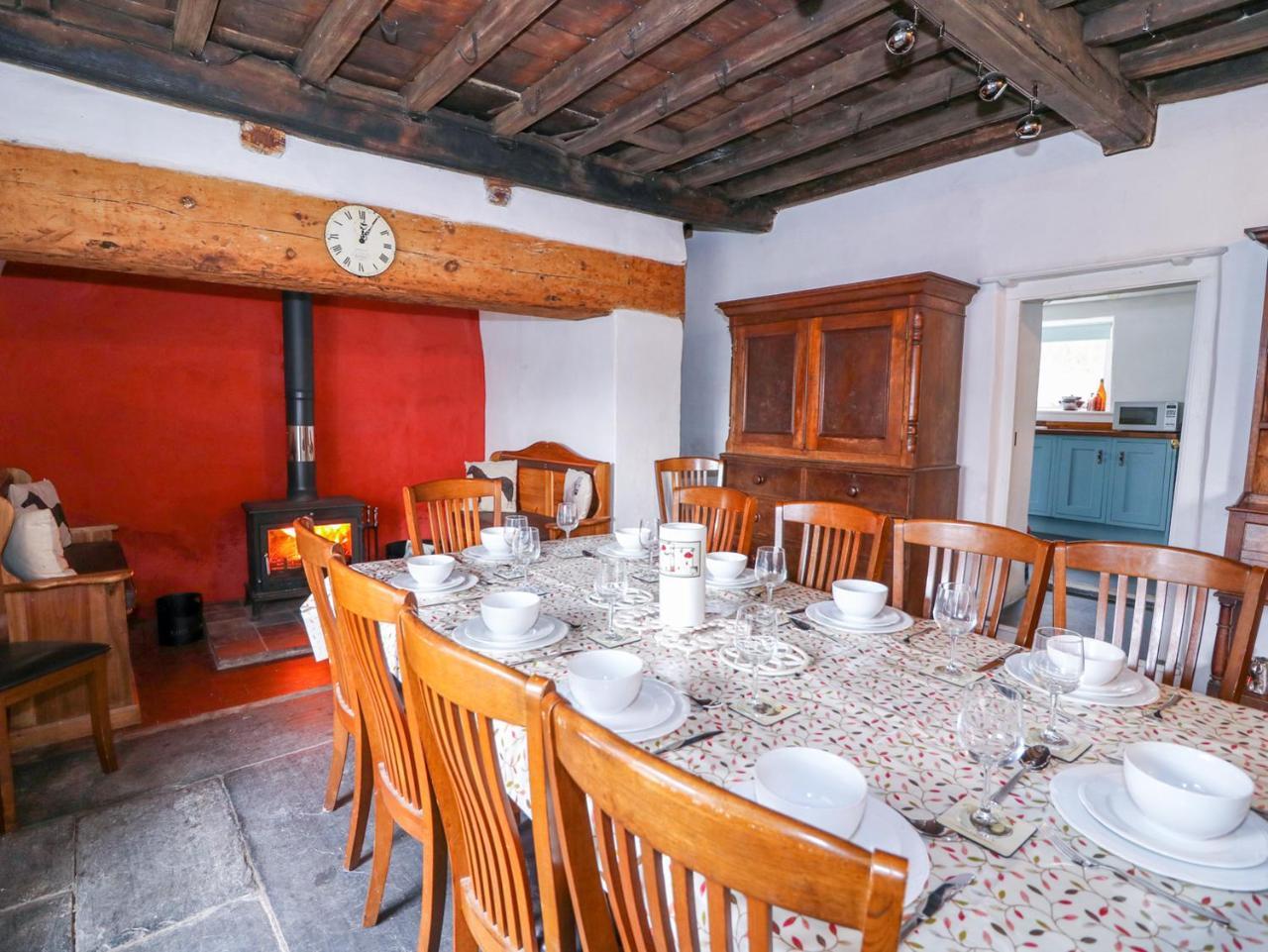 Llwyncadfor Farm Villa Llangunllo Dış mekan fotoğraf
